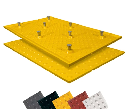 ADA Solutions Cast-In-Place Replaceable Tactile Panels