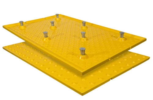 ADA Solutions Cast-In-Place Replaceable Tactile Panels