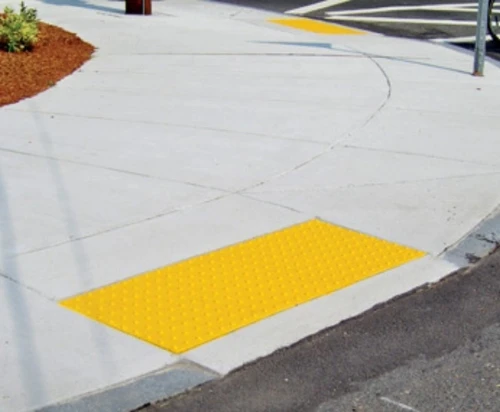 ADA Solutions Cast-In-Place Replaceable Tactile Panels