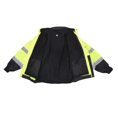 Radians SJ320 3-in-1 Durable Ripstop Bomber Jacket with Color Blocking