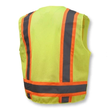Radians SV46 Surveyor Type R Class 2 Breakaway Lime Safety Vest