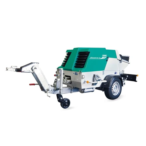 Imer Booster 20 Towable Hydraulic S Valve Concrete Pump