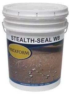 Brickform Stealth-Seal WB Water-Based Silane/Siloxane Concrete & Masonry Sealer – 5 Gallon Pail