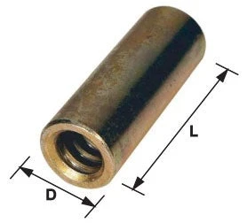 OCM Coil Rod Stop Couplers - Round/Smooth
