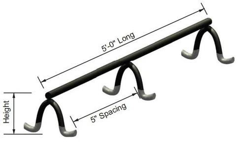 OCM Slab Bolster - Dipped - Box of 20pcs (100lf)