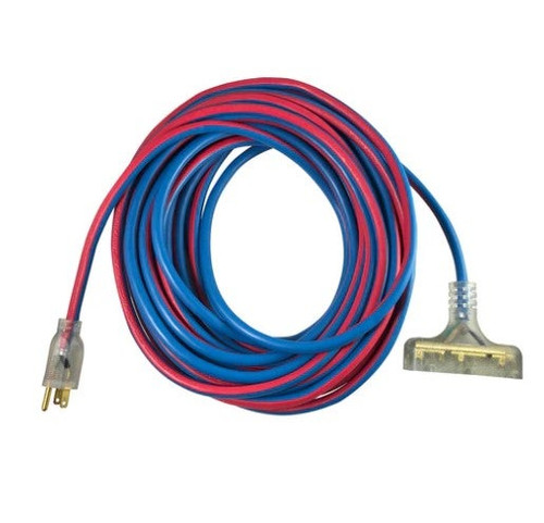 Voltec 14/3 All Weather Lighted Triple Tap Extension Cords