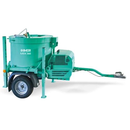 Imer Mix 360 Mortarman Towable 9CF Output Vertical Shaft Mortar Mixer