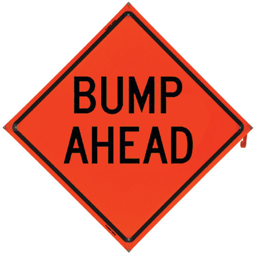 Roll-Up Traffic Signs - 36" x 36" Vinyl & Reflective
