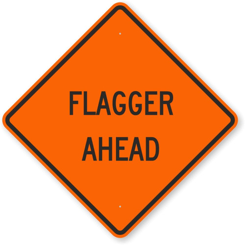 Roll-Up Traffic Signs - 36" x 36" Vinyl & Reflective