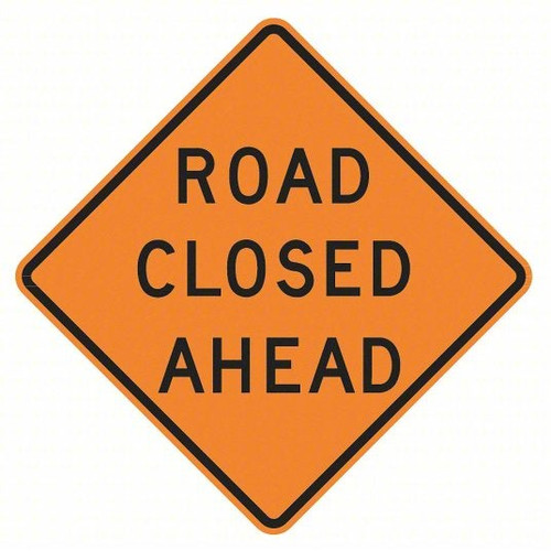 Roll-Up Traffic Signs - 36" x 36" Vinyl & Reflective