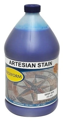 Brickform Artesian Stains Water Based Concrete Stain - Case of 4 (1 Gallon Bottles)