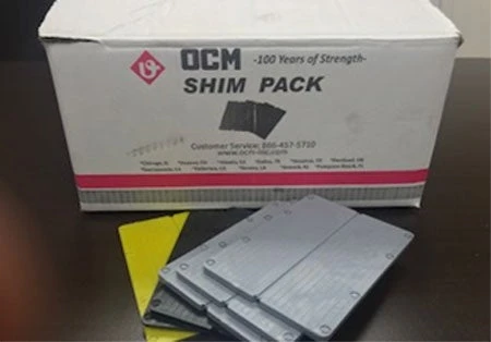 OCM Shim Pack – Box of 180 Shims (30 Packs)
