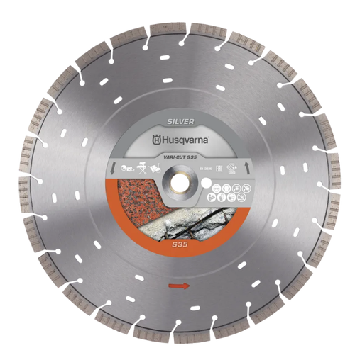 Husqvarna S35 14" Vari-Cut Diamond Saw Blade