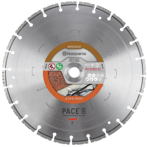 Husqvarna TACTI-CUT S35S PACE 14" Diamond Blade
