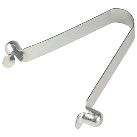 Kraft 6' Blue Anodized Aluminum Swaged Button Handle - 1-3/4" Diameter