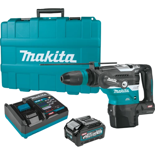 Makita 40V max XGT Brushless 1‑9/16" SDS‑MAX AVT Rotary Hammer Kit
