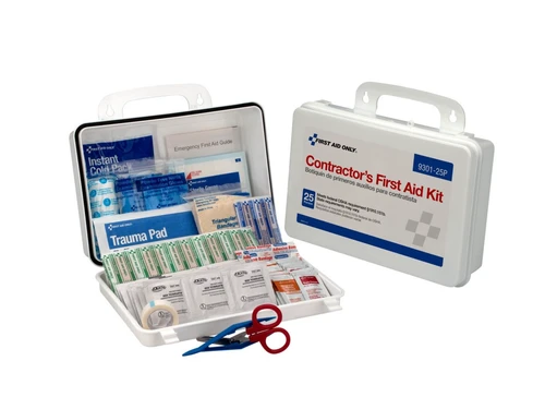 First Aid Only 25 Person Contractor Plastic First Aid Kit
