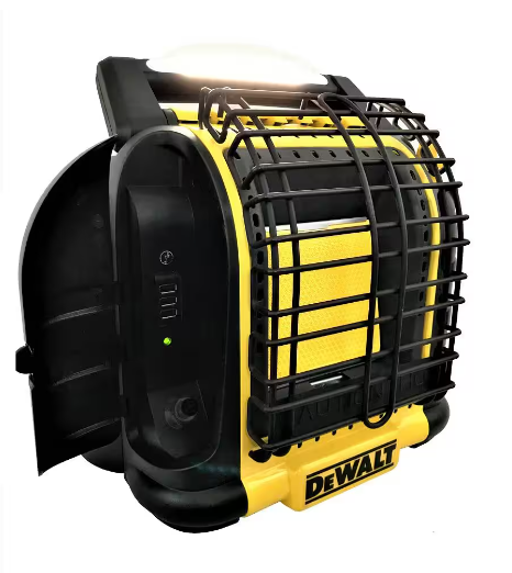 DeWalt 12000-BTU Portable Radiant Outdoor Propane Heater