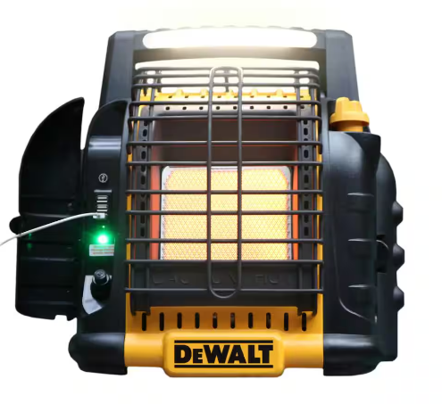 DeWalt 12000-BTU Portable Radiant Outdoor Propane Heater