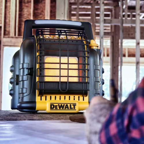 DeWalt 12000-BTU Portable Radiant Outdoor Propane Heater