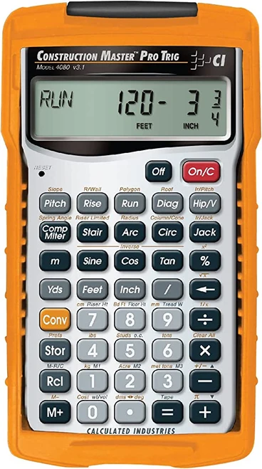 Calculated Industries Construction Master Pro Trig Calculator