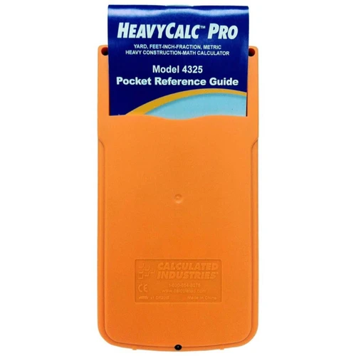 Calculated Industries HeavyCalc Pro Calculator