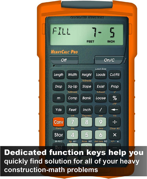 Calculated Industries HeavyCalc Pro Calculator