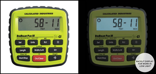 Calculated Industries Digiroller III Digital Measuring Wheel (#6575)