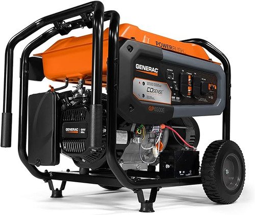 Generac GP6500E Portable Generator - Electric Start