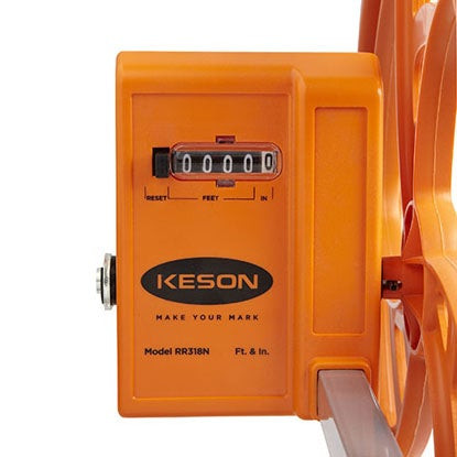 Keson RR318N 3' Measuring Wheel with Telescoping Handle - Inches
