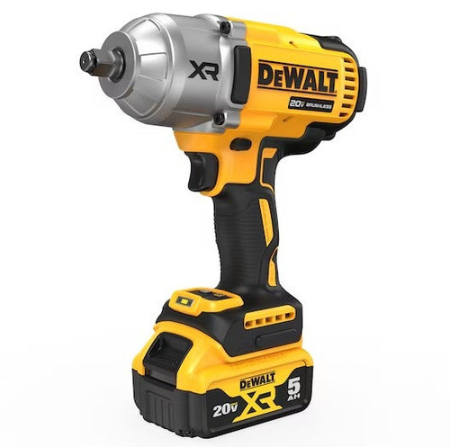 DeWalt 20V MAX XR 1/2 In. High Torque Impact Wrench with Hog Ring Anvil Kit