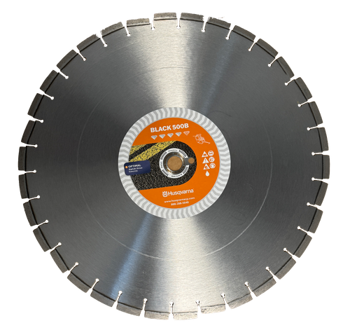Husqvarna 20" Banner Line Black 500B-R Asphalt Diamond Blade