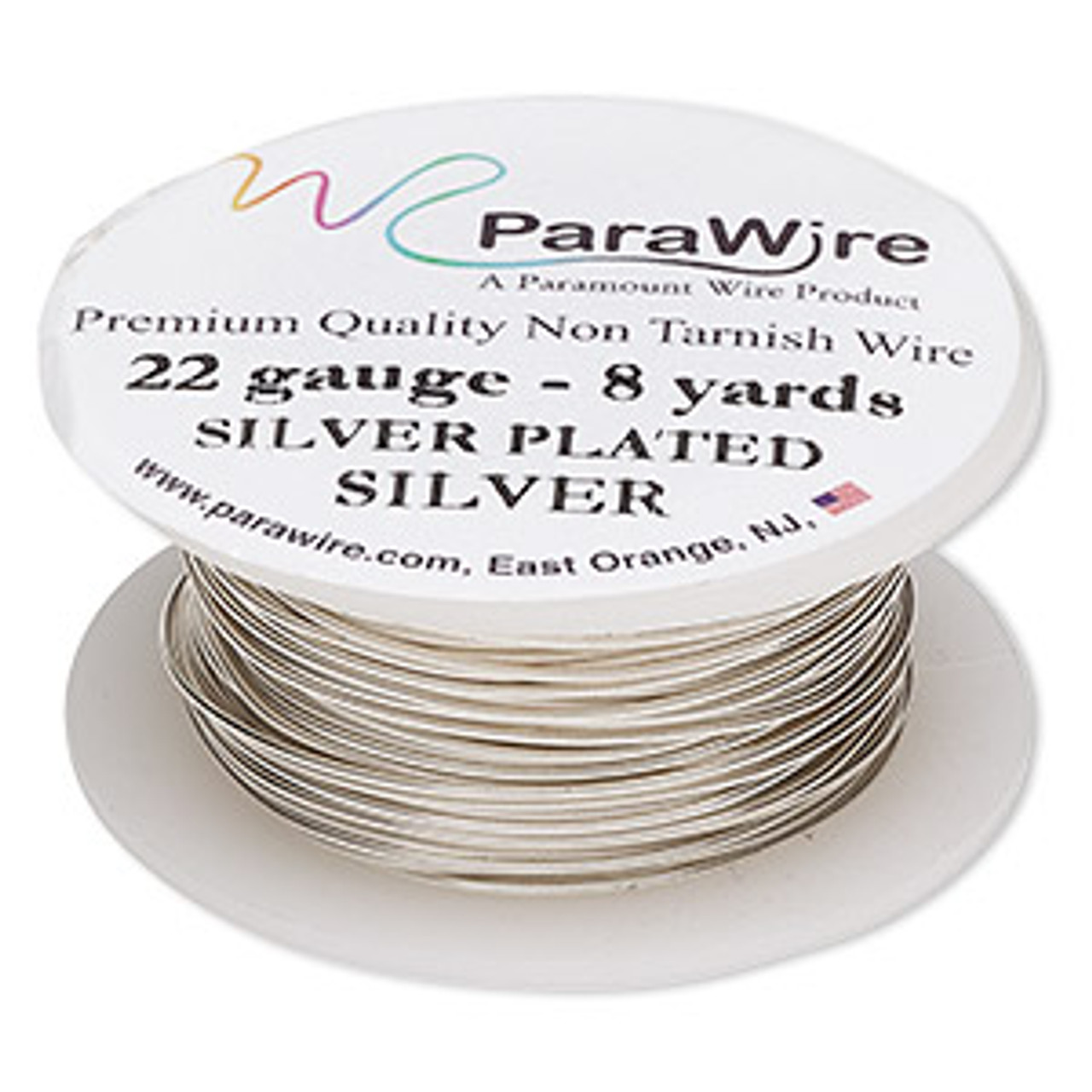 22 Gauge Gold Plated Wire Round Tarnish Resistant Parawire 