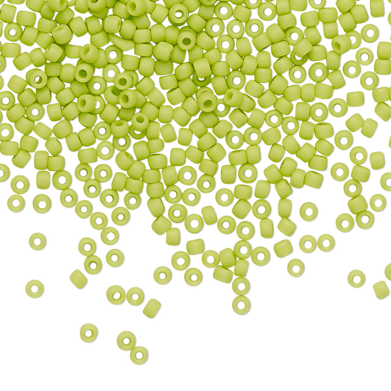 TR-11-44F - 11/0 - TOHO BEADS® - Opaque Frosted Sour Apple - 50gms