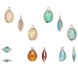 New Opalized Ice™, "opal" (resin) Pendants and links