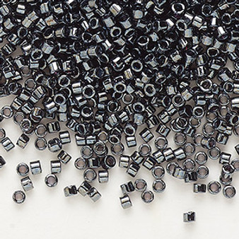 DB0001 - 11/0 - Miyuki Delica - Gunmetal - 50gms - Cylinder Seed Beads