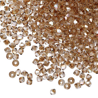 3mm - Preciosa Czech - Crystal Celsian - 144 pk - Faceted Bicone Crystal