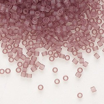 DB0765 - 11/0 - Miyuki Delica - Transparent Matte Amethyst Purple - 50gms - Cylinder Seed Beads