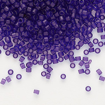 DB0785 - 11/0 - Miyuki Delica - Transparent Matte Purple - 50gms - Cylinder Seed Beads