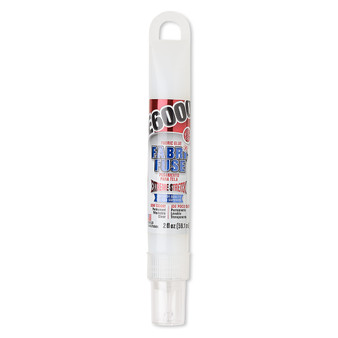 Adhesive, E6000® Fabri-Fuse™, clear. Sold per 2-fluid ounce tube.