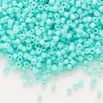 DB2122 - 11/0 - Miyuki Delica - Duracoat® Opaque Mint Green - 50gms - Cylinder Seed Beads