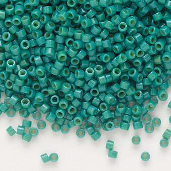DB2127 - 11/0 - Miyuki Delica - Duracoat® Opaque Spruce Green - 50gms - Cylinder Seed Beads