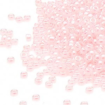 15-517 - 15/0 - Miyuki - Translucent Ceylon Pink - 35gms Glass Round Seed Beads