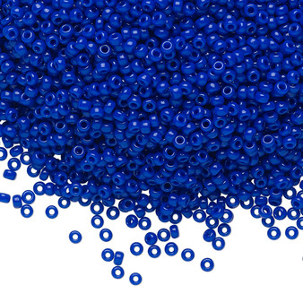 11-414 - 11/0 - Miyuki - Opaque Cobalt - 25gms - Glass Round Seed Bead