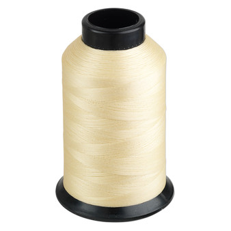 Thread, Nymo®, nylon. 1 x Spool Size B - 3oz (2,505 yards) Cream