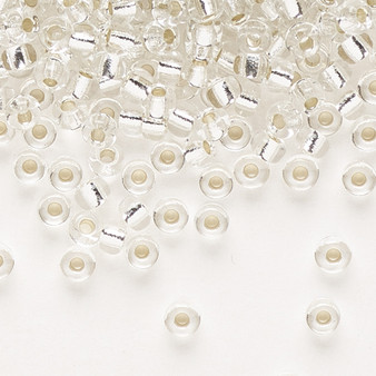 8-1 - 8/0 - Miyuki - Silver Lined Crystal - 50gms - Glass Round Seed Bead