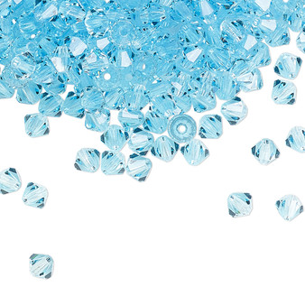 4mm - Preciosa Czech - Aqua Bohemica - 720pk - Faceted Bicone Crystal