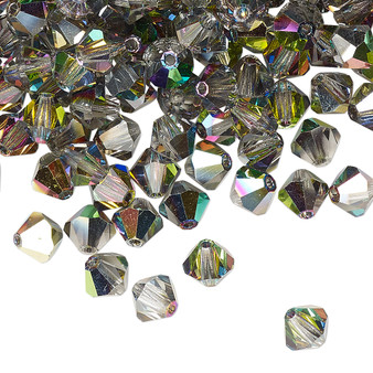 6mm - Preciosa Czech - Vitrail Medium - 144pk - Faceted Bicone Crystal
