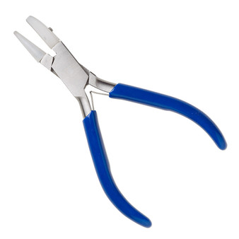 Pliers, EUROTOOL®, looping, stainless steel / rubber / nylon, 5 inches. Sold individually.