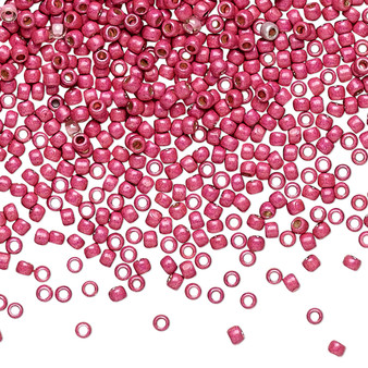 TR-11-PF563F - 11/0 - TOHO BEADS® - PermaFinish Opaque Matte Galvanised Orchid - 7.5gms - Glass Round Seed Beads